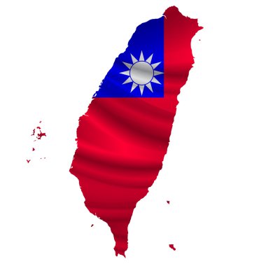 tayvan Bayrak haritası simgesi